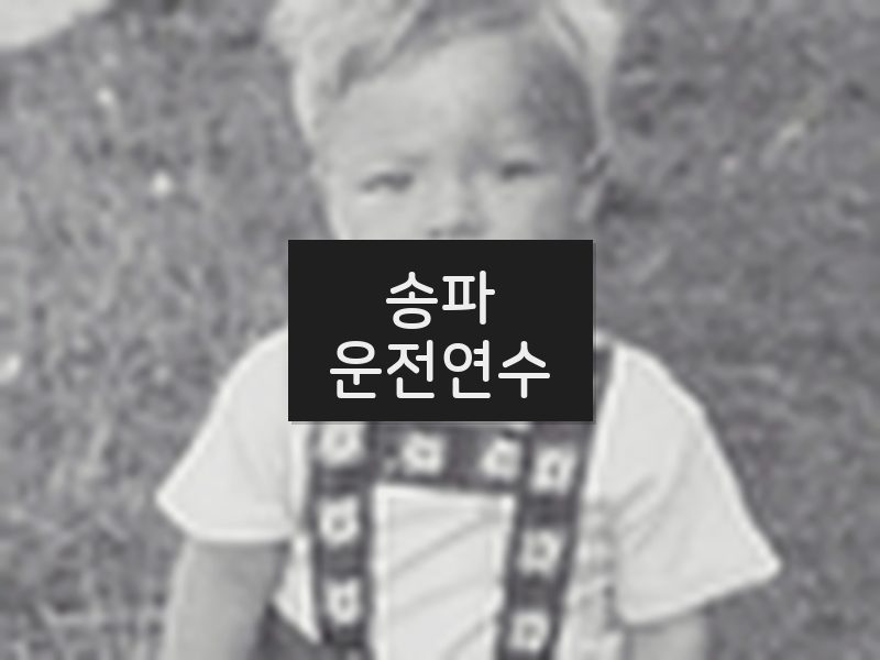 송파운전연수 후기