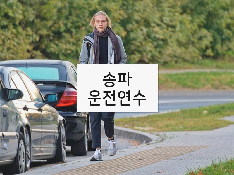 송파운전연수 후기