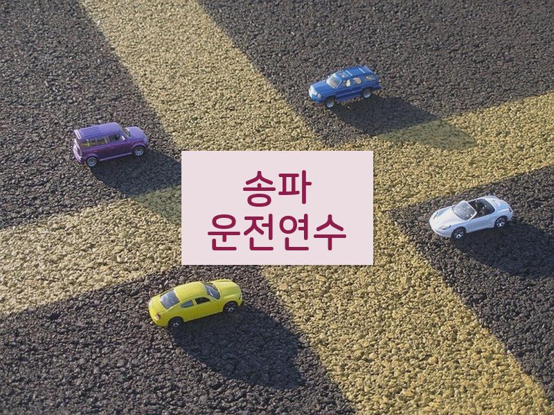 송파운전연수 후기