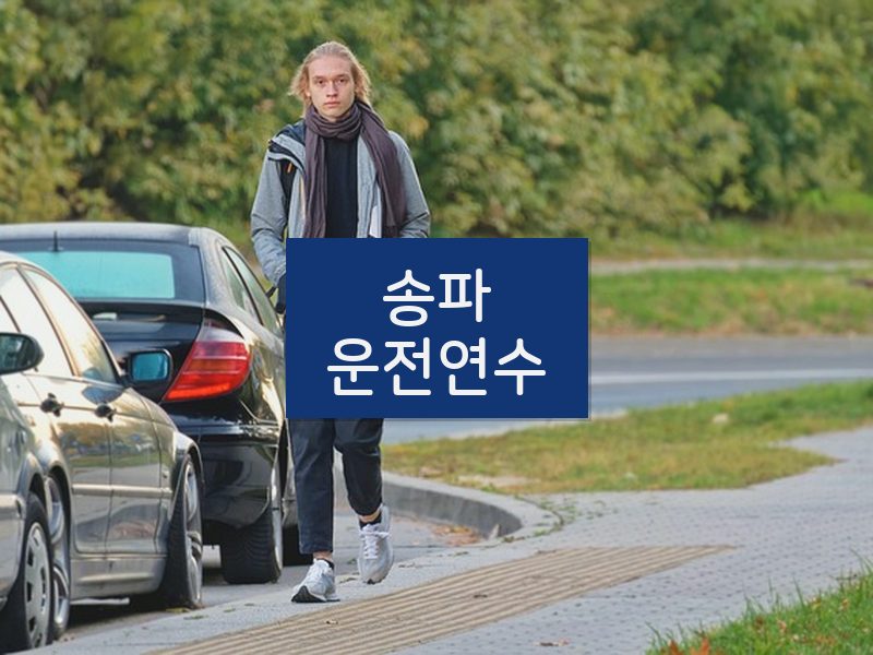 송파운전연수 후기