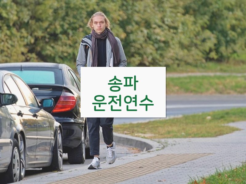 송파운전연수 후기