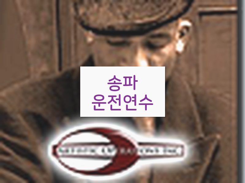 송파운전연수 후기