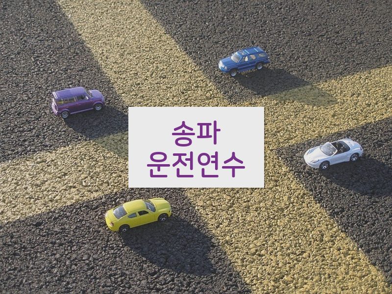 송파운전연수 후기