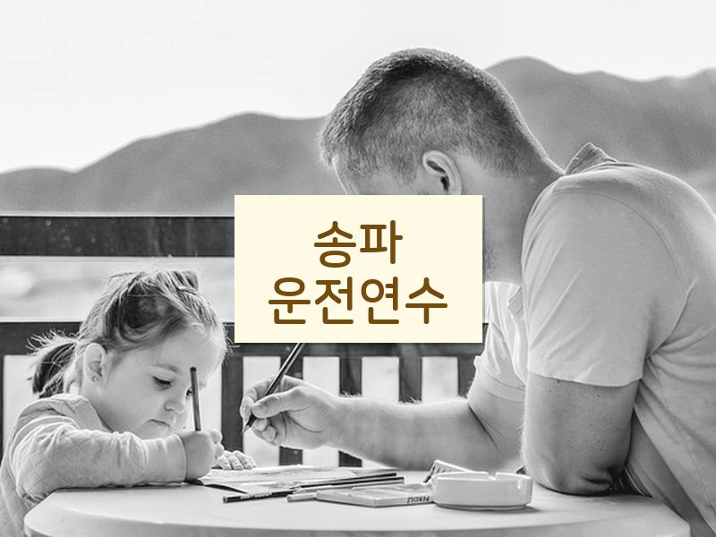 송파운전연수 후기