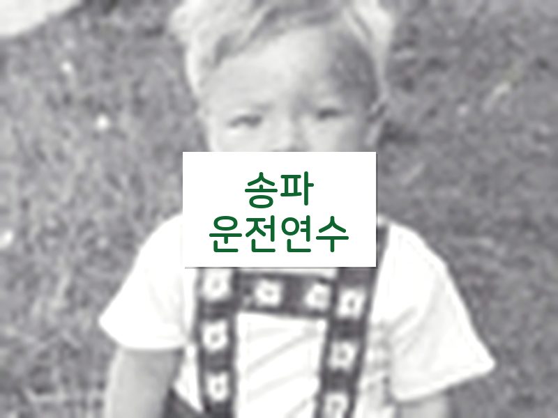 송파운전연수 후기