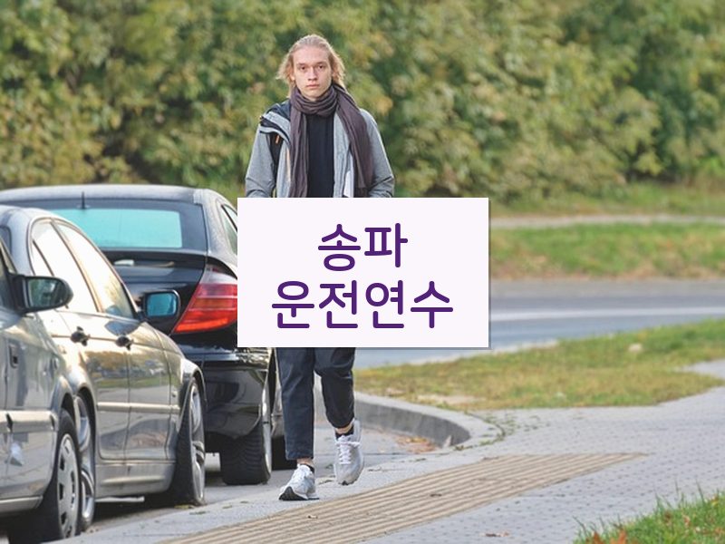 송파운전연수 후기