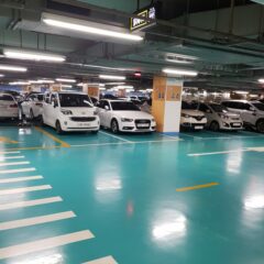 서행 운전 훈련 완료